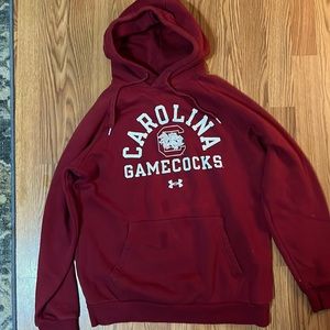 Under Armor Carolina Gamecocks hoodie. Size Medium “loose”.